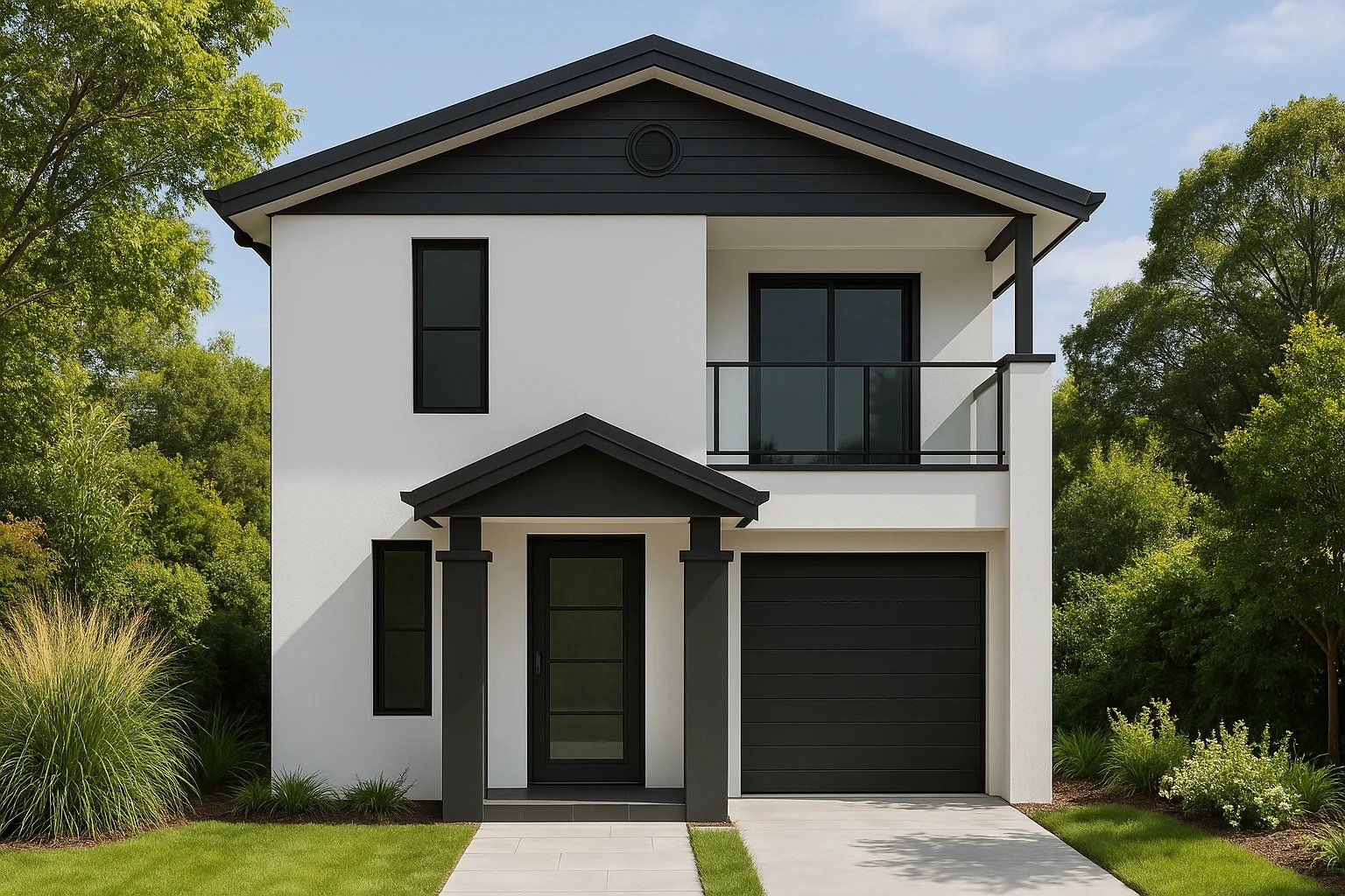 Contemporary Hillcrest residential development facade
